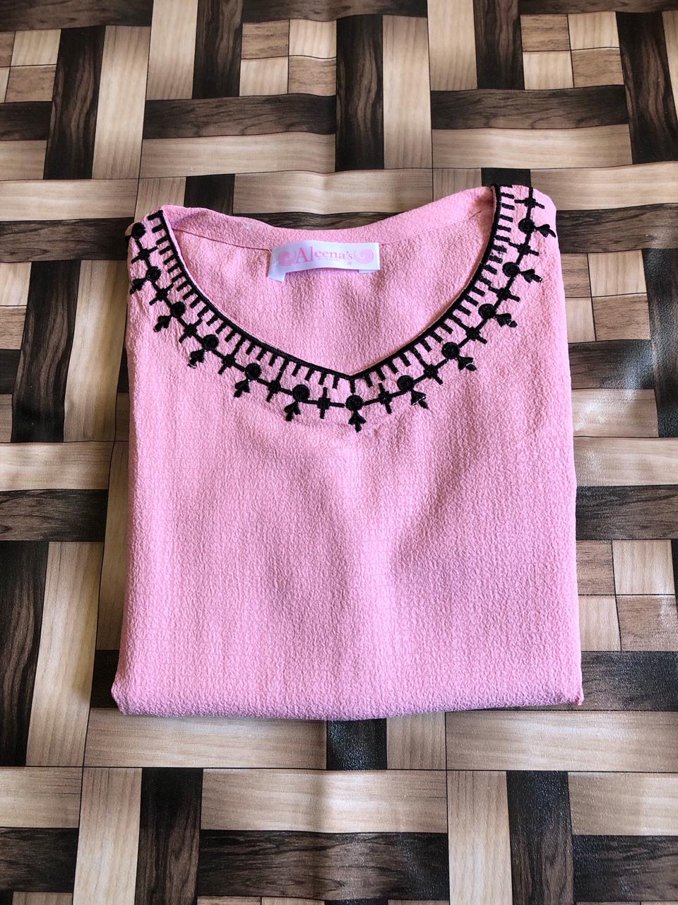 Imperial Glint Embroidered Kurti