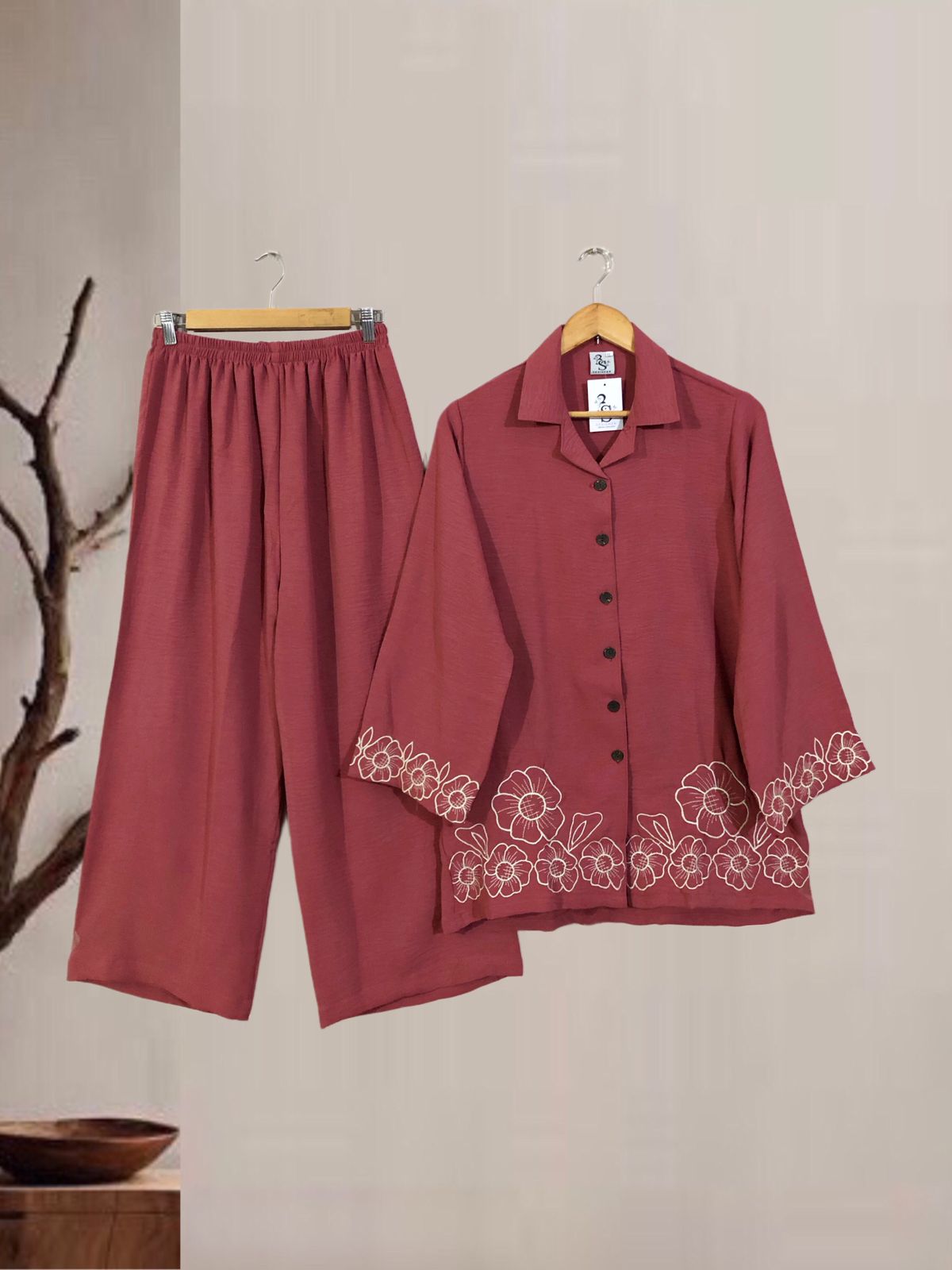 Blossom Noir Co-ord Set