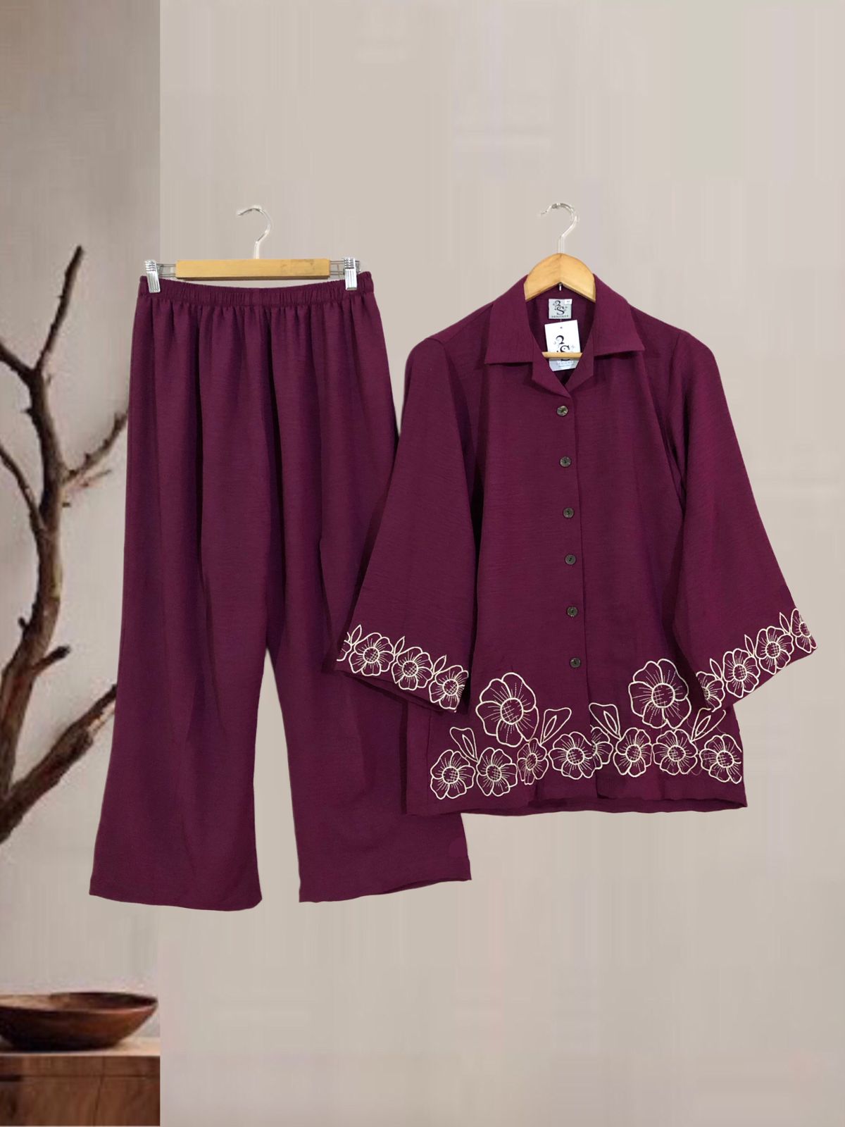 Blossom Noir Co-ord Set