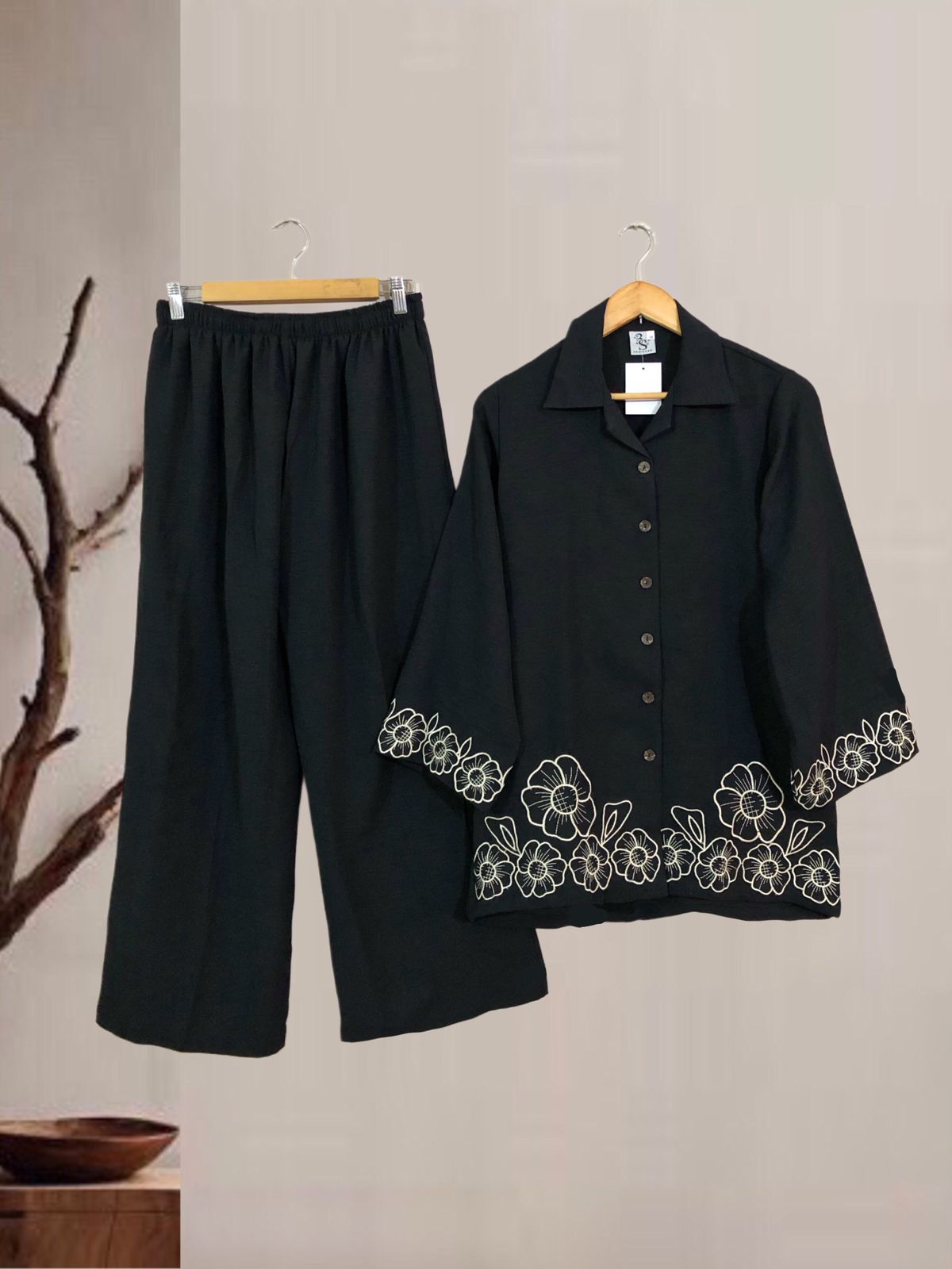 Blossom Noir Co-ord Set