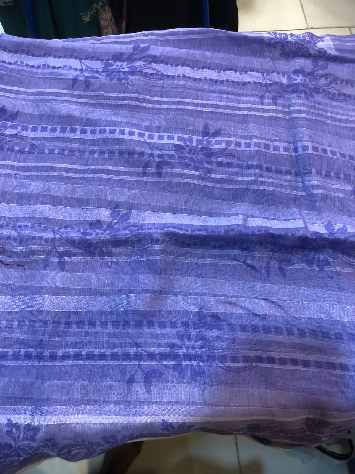 Lavender Bloom Printed Dupatta