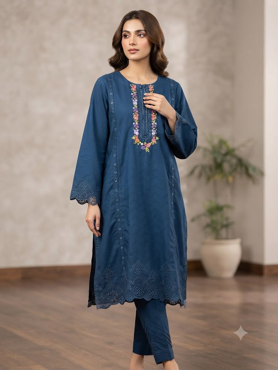 Women's XL AG Embroidered 2-Piece Suit